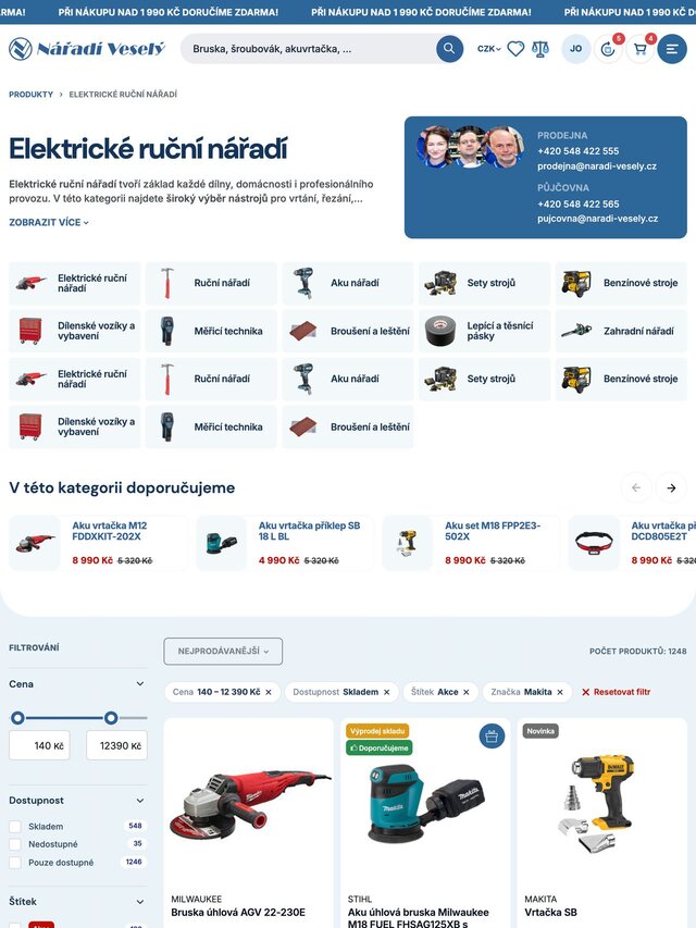 Náhled pro tablet